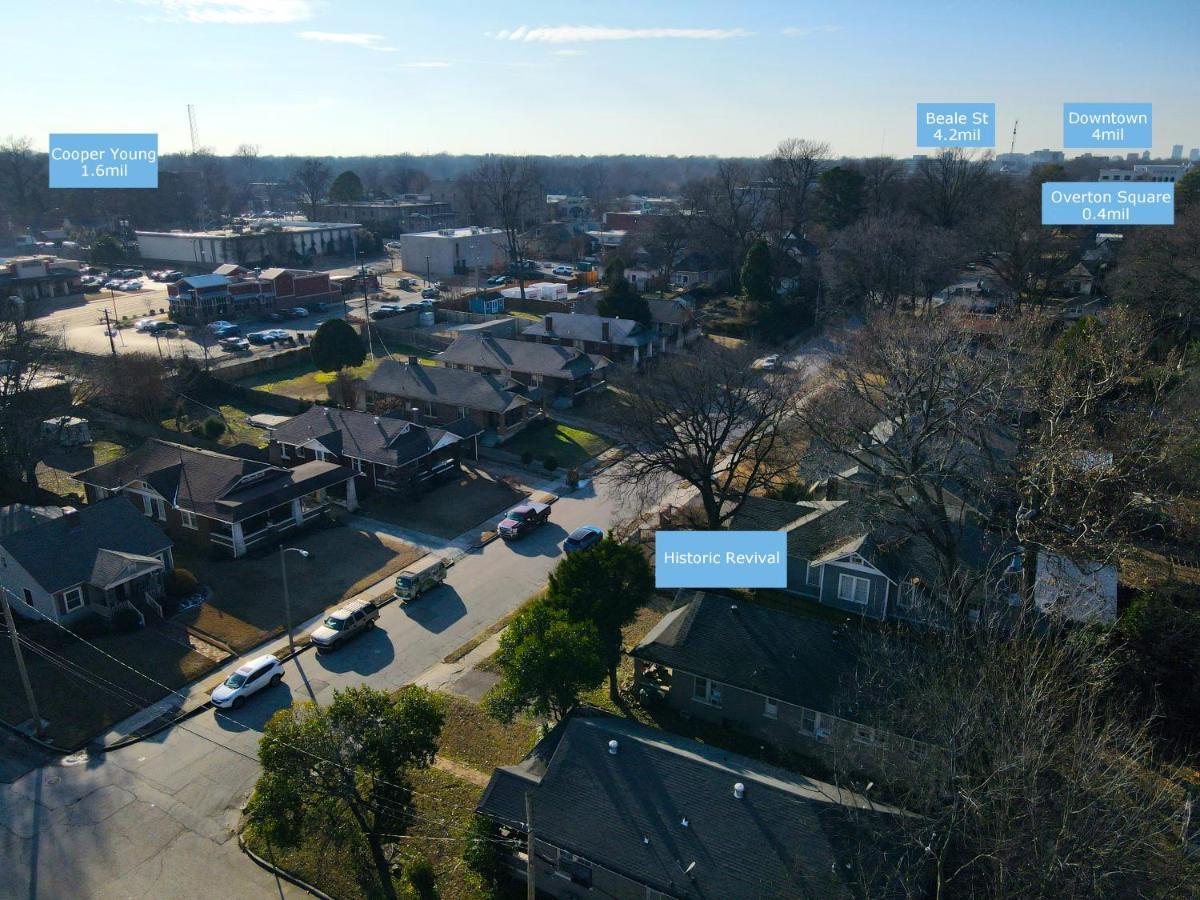 Historic Revival King Bed Midtown Memphis 68 Yes Pets Fast Wifi Free Parking别墅 外观 照片